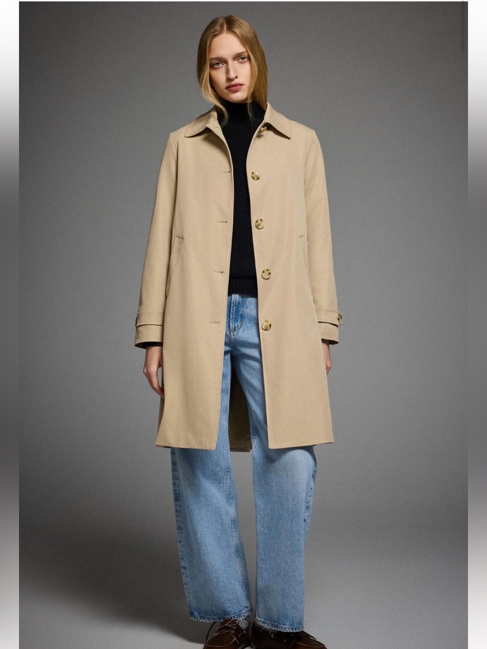 Orolay Single-Breasted Hudson Trench - Medium